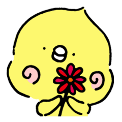 [LINEスタンプ] やわらかひよこの画像（メイン）