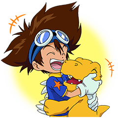 [LINEスタンプ] デジモンアドベンチャー スタンプの画像（メイン）