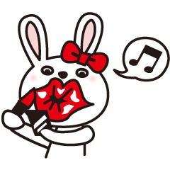 [LINEスタンプ] じょしうさ