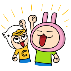 [LINEスタンプ] Jojam ＆ Chocoの画像（メイン）