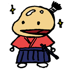 [LINEスタンプ] まめざむらい