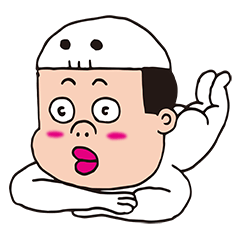 [LINEスタンプ] ぷりっとプリプリ君の画像（メイン）