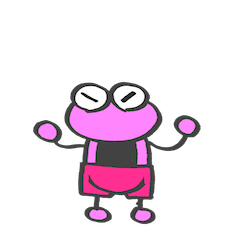 [LINEスタンプ] Monster of pink