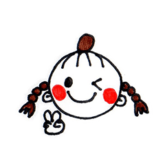 [LINEスタンプ] ユイガールの画像（メイン）