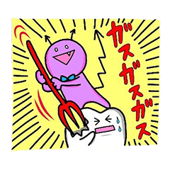 [LINEスタンプ] はっぴー☆ふれんず2の画像（メイン）