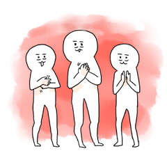 [LINEスタンプ] みけちゃんと一緒