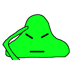 [LINEスタンプ] 火星人の喜怒哀楽