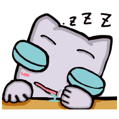 [LINEスタンプ] 白猫のレディ2の画像（メイン）