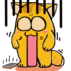 [LINEスタンプ] ねこぼっち