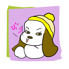 [LINEスタンプ] A girlfriend of Elmo