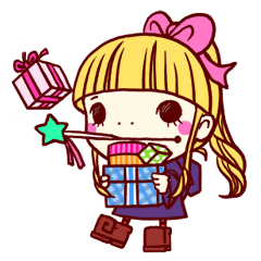 [LINEスタンプ] まじょ☆ラテの画像（メイン）