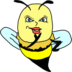 [LINEスタンプ] セクシーな蜂さんの画像（メイン）