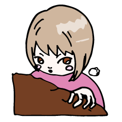 [LINEスタンプ] クライミングをする女の子