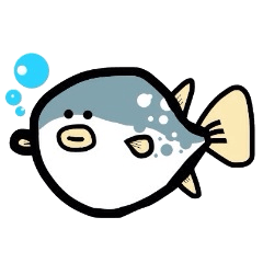 [LINEスタンプ] オンリーFUGU