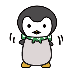 [LINEスタンプ] 放浪ペンギンのぎんちゃんの画像（メイン）