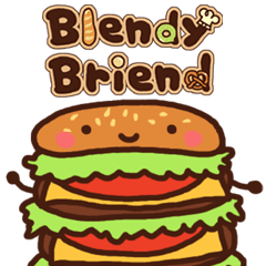 [LINEスタンプ] 20種類のパンキャラクター "Blendy Briend"