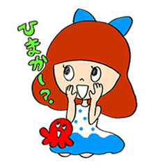 [LINEスタンプ] 島のり子ちゃんの画像（メイン）