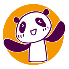 [LINEスタンプ] パンダだもんで。