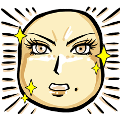 [LINEスタンプ] ジャガイモのお姉様