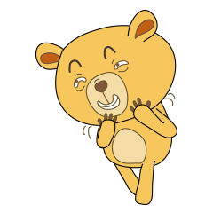 [LINEスタンプ] クマが大好き