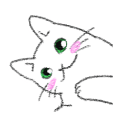 [LINEスタンプ] ねこすた（色鉛筆風）