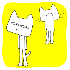 [LINEスタンプ] じゃっかんシニカルな猫