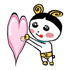 [LINEスタンプ] 羊の妖精メェーちゃん