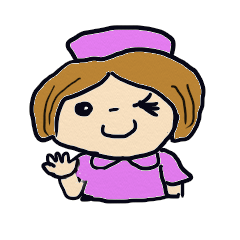 [LINEスタンプ] ナースのピー子の画像（メイン）