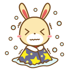 [LINEスタンプ] Tokki Toki Rabbit 1.5