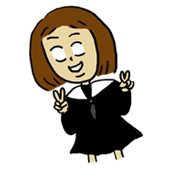 [LINEスタンプ] 岐阜弁女子高生・日常編の画像（メイン）