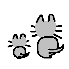 [LINEスタンプ] ほのぼのネコの日常