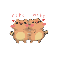 [LINEスタンプ] ぽんにゃん