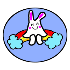 [LINEスタンプ] うさちこの画像（メイン）