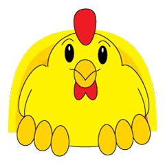 [LINEスタンプ] vayu-chicken