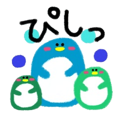 [LINEスタンプ] おのまとぺんぎん