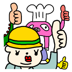 [LINEスタンプ] 全員集合☆了解ズ！の画像（メイン）