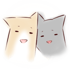 [LINEスタンプ] 犬＆猫 ゆるにまるの画像（メイン）