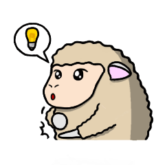 [LINEスタンプ] ひつじんの日常生活の画像（メイン）