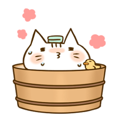 [LINEスタンプ] ふっくらにゃんこの画像（メイン）