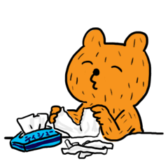 [LINEスタンプ] にこやかなくま