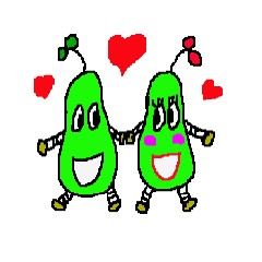 [LINEスタンプ] まめマメ君