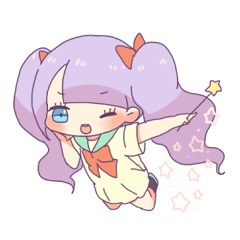 [LINEスタンプ] 自称魔法少女ゆめめの画像（メイン）