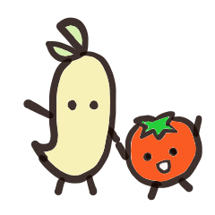 [LINEスタンプ] もやっちとトマティ