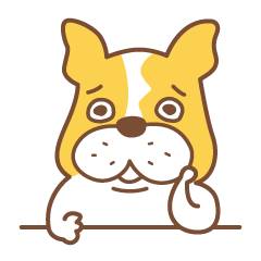 [LINEスタンプ] うざかわフレブル！テリヤキくんの画像（メイン）
