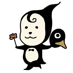 [LINEスタンプ] きぐるみペンギン