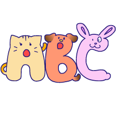 [LINEスタンプ] ABCにヒョーイず