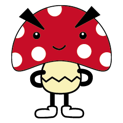 [LINEスタンプ] Kinoko Man