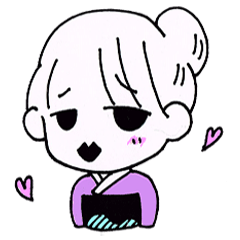 [LINEスタンプ] 艶子さんの画像（メイン）