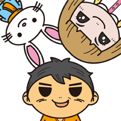 [LINEスタンプ] だっくん と ゆめっち との画像（メイン）