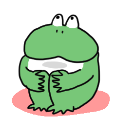 [LINEスタンプ] かえるのタピゾー